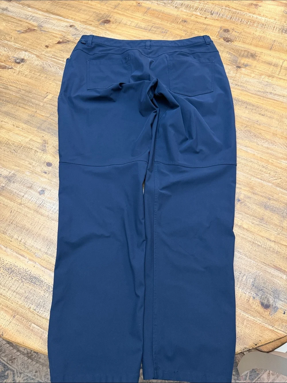 lululemon athletica Men's Navy Straight-Leg Chinos 36x30
